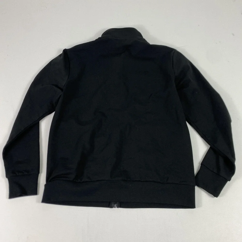 Hackett Sport Jacket Mens Medium Black Essential FZ Full Zip Cotton Track Top